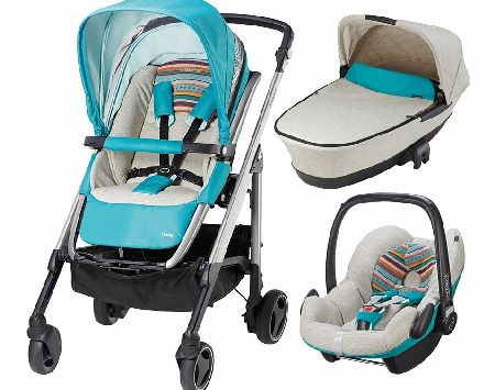 Maxi-Cosi Loola Travel System Folkloric Blue