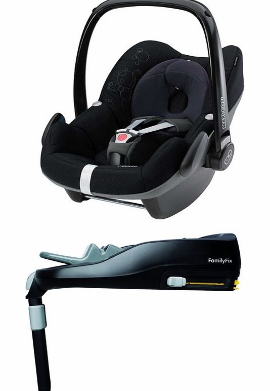Maxi-Cosi Pebble Total Black With FamilyFix Base