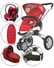 Maxi-Cosi Quinny Buzz 3 Pack 65 Strawberry