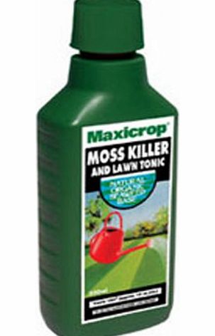 Maxicrop 554337 1L Moss Killer and Lawn Tonic