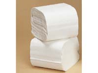 Maxima 2 ply white toilet tissue for bulk pack