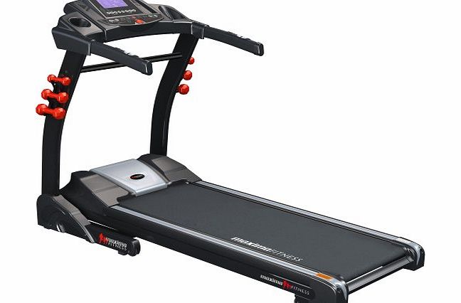 Maxima Fitness MF-2000-SpeedsterXT-R Auto Incline Folding Treadmill (Semi Commercial) - Black/Grey, Premium