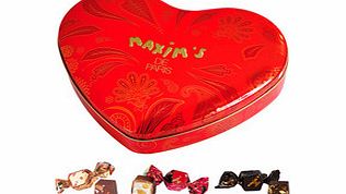 Maxim`s de Paris Red heart chocolate selection