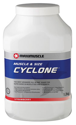 Maximuscle Cyclone (Chocolate, 1.2kg)