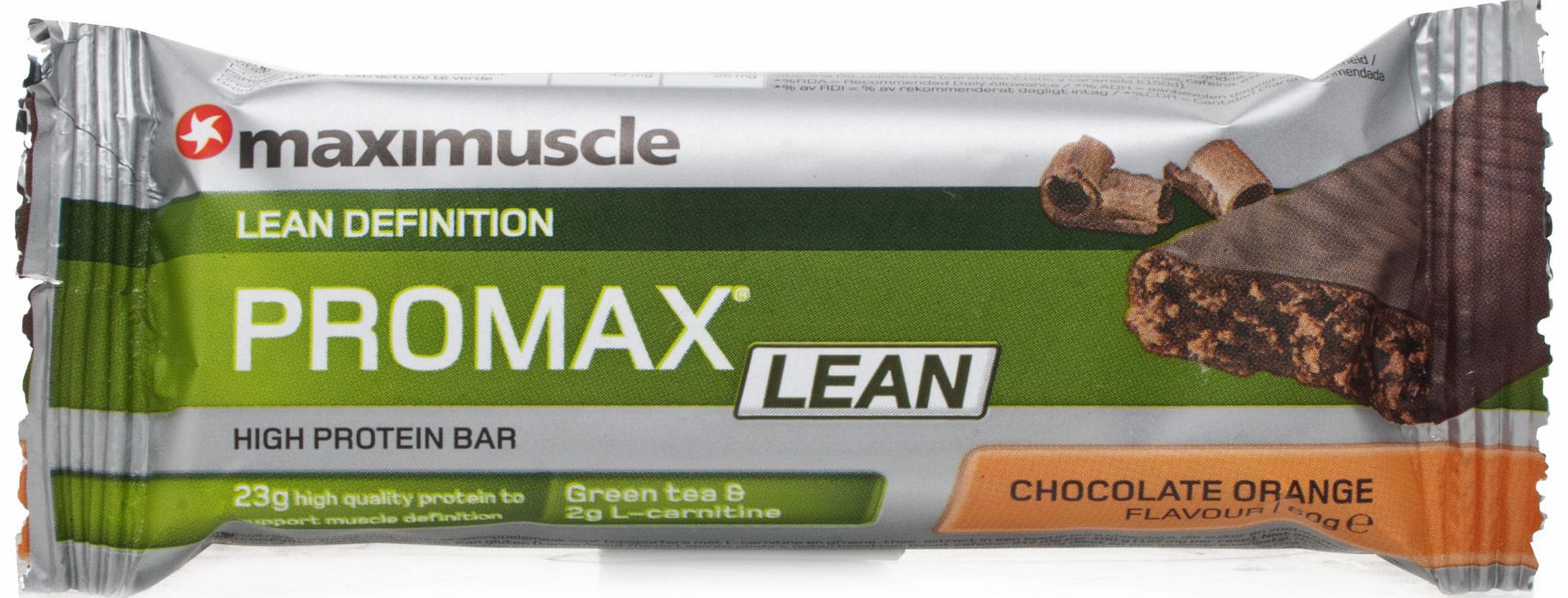 Maximuscle Promax Diet Bars Chocolate Orange