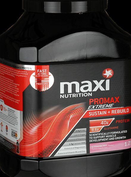 MaxiNutrition Promax Extreme Powder Strawberry