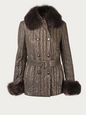 MAXMARA COATS BROWN 10 UK MAX-U-ELIOT