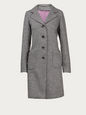 MAXMARA COATS GREY 8 UK WEE-U-LARGE