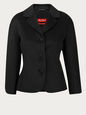 MAXMARA JACKETS BLACK 16 UK STU-U-SABADEL