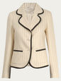 MAXMARA JACKETS CREAM 6 UK STU-T-SANDRA