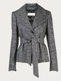 MAXMARA JACKETS GREY 6 UK MAX-U-SPALATO