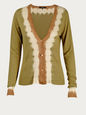 MAXMARA KNITWEAR GREEN L WEE-U-BHAGDAD