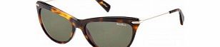 MaxMara Ladies MM Edgy I 8WW 70 Tortoiseshell