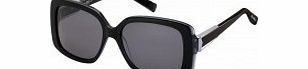 MaxMara Ladies MM Ponza I 9J1 Y1 Black Sunglasses