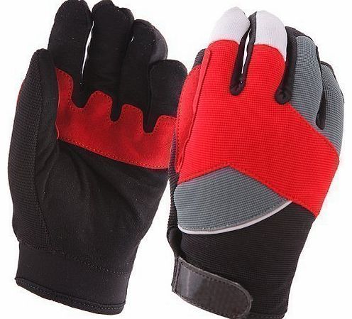 MAXSTRENGTH Red/Gry, x large dirt glvoes