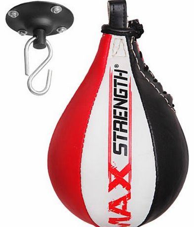 MAXSTRENGTH Speed Ball Boxing MMA Martial Arts Muay Thai Punching Training with FREE SWIVEL