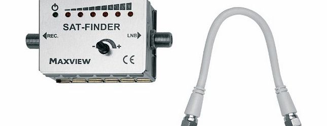 Maxview Satellite Finder - Silver