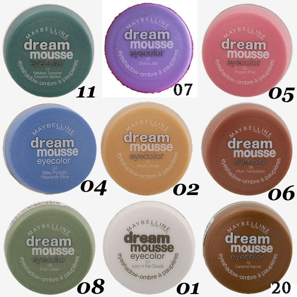Maybelline Dream Mousse Eyecolour