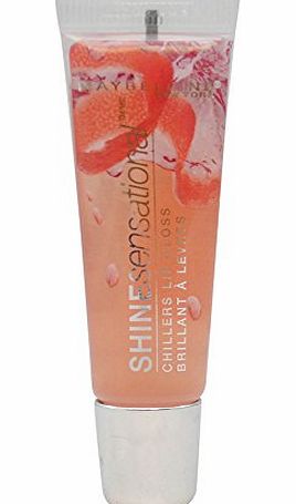 Maybelline  SHINE SENSATIONAL CHILLERS LIP GLOSS #203 PINK GRAPEFRUIT