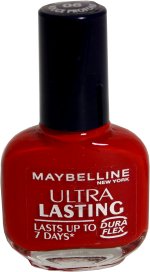 Maybelline Ultra Lasting Nail Varnish 12ml Deep Red
