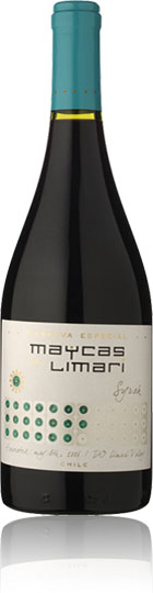 maycas del limari Syrah Reserva Especial 2008,