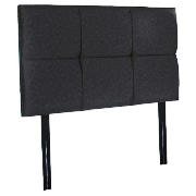 Mayfair Double Headboard, Black Damask