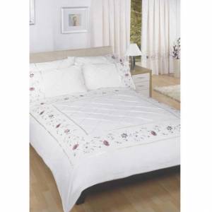 Mayfair Double Size Duvet Set Bedding with FREE