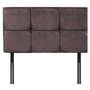 Mayfair King Headboard, Steel Faux Suede