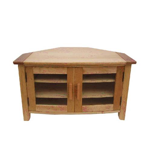 Mayfair Oak TV Unit - Corner