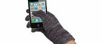 Mayhem UK Touchies Touch Screen Gloves - Grey Marl