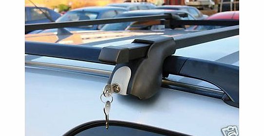 Maypole Volkswagen Touran 5dr MPV With Roof Rails 03- Lockable Roof Bars