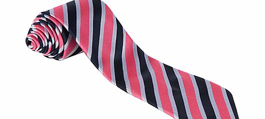 Mayville High School Unisex Junior Tie, Blue/Pink