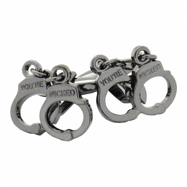 Maze Handcuffs Cufflinks