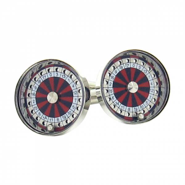 Maze Roulette Wheel Cufflinks