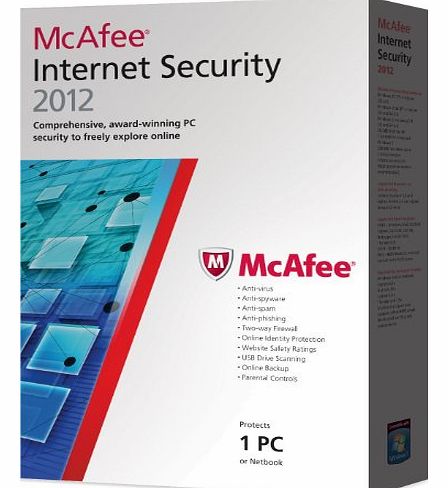 Internet Security 2012, 1 PC, 12 month Subscription (PC)