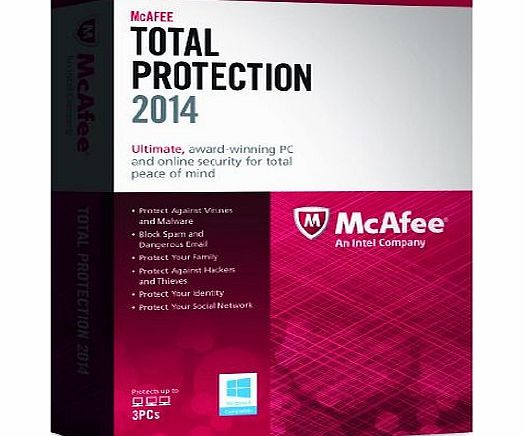 McAfee Total Protection - 3 Users