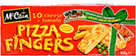 McCain Cheese and Tomato Pizza Fingers (10 per