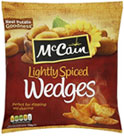 McCain Lightly Spiced Wedges (750g) Cheapest in