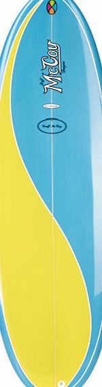 McCoy All Round Nugget Surfboard - Light Blue/