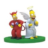 McFarlane Good and Evil Homer - The Simpsons Action Figures - Series 2