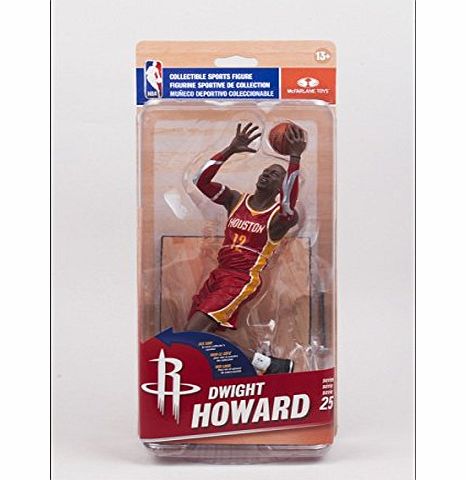 McFarlane NBA Series 25 CL Silver DWIGHT HOWARD #12 - Houston Rockets 1000 Sports Picks Figure