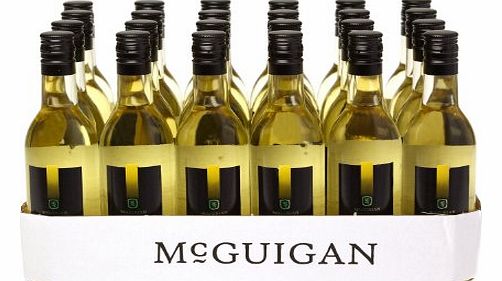 McGuigan Black Label Chardonnay 18.75cl White Wine Miniature - 24 Pack