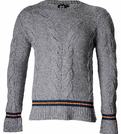 McQ Alexander McQueen Cable Knit Jumper