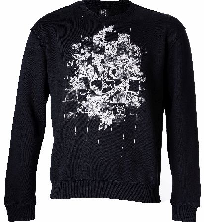 McQ Alexander McQueen Chequered Print Sweatshirt