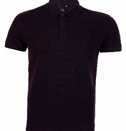 McQ Alexander McQueen Chest Logo Polo Purple