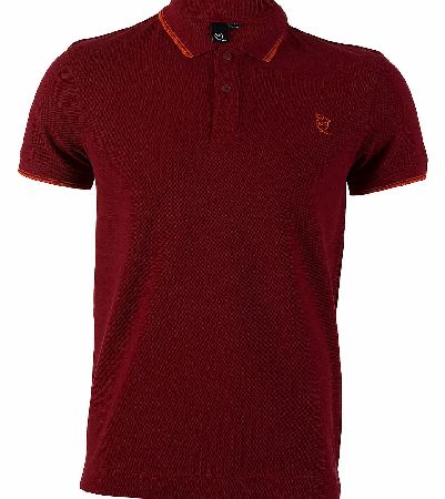 McQ Alexander McQueen Chest Logo Polo Red