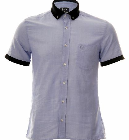 McQ Alexander McQueen Contrast Black Trim Shirt