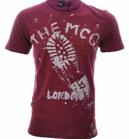 McQ Alexander McQueen Footprint Tee