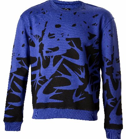 McQ Alexander McQueen Swallow Print Sweatshirt
