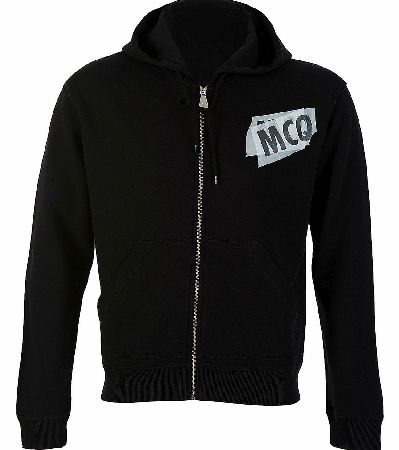 McQ Alexander McQueen Taped Chest Hooded Top